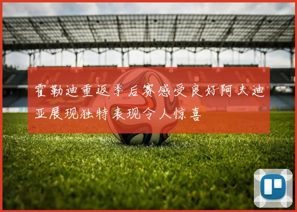 霍勒迪重返季后赛感受良好阿夫迪亚展现独特表现令人惊喜